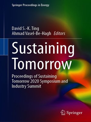 cover image of Sustaining Tomorrow